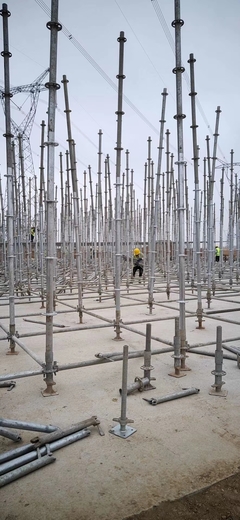 濟南盤扣腳手架噸租 規格齊全，高效安全的建筑支撐解決方案